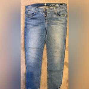 7 For All Mankind Josefina Blue Jeans